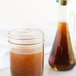 Pressure Cooker Maple Extract in a glass jar