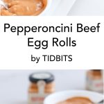 Pepperoncini Beef Egg Rolls