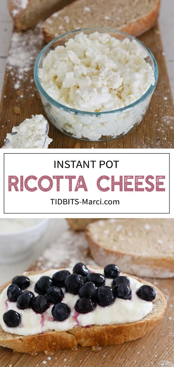 Instant Pot Ricotta Cheese InstaFresh Meals