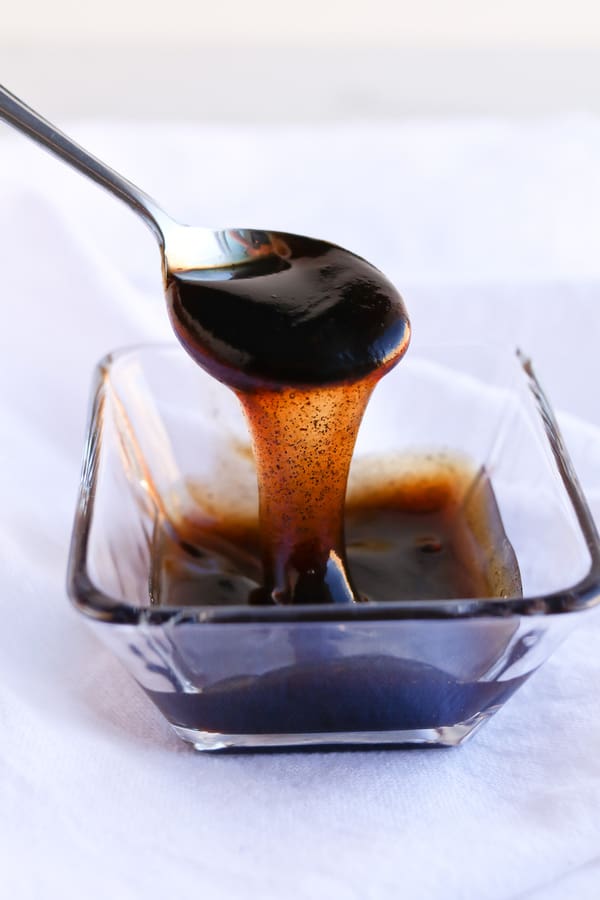 A spoonful of vanilla extract
