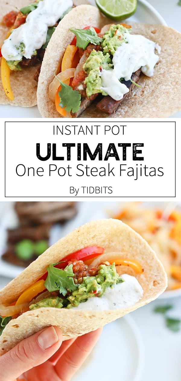 Instant Pot Easy Steak Fajitas InstaFresh Meals