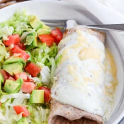 Instant Pot Green Chile Beef Burritos + How to Make the Ultimate Burrito