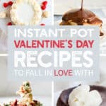 Collage of Valentine's Day recipes