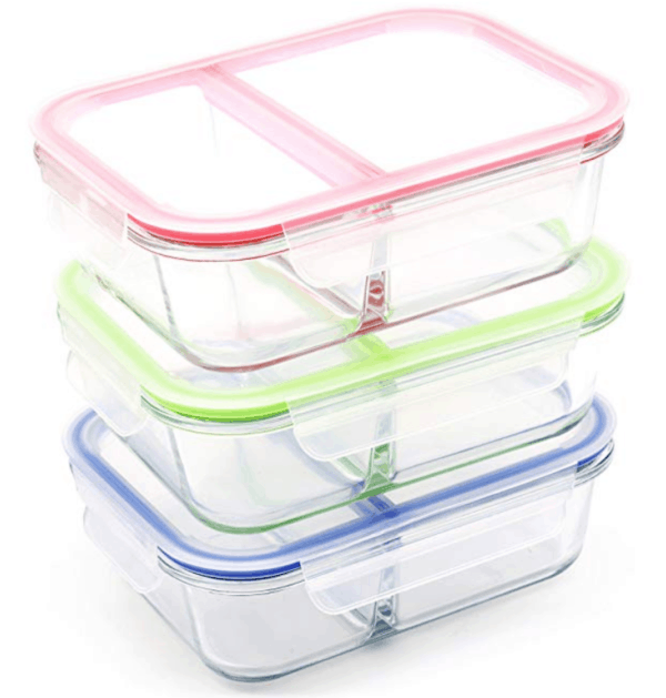 Glass Meal Prep Containers - InstaFresh Meals