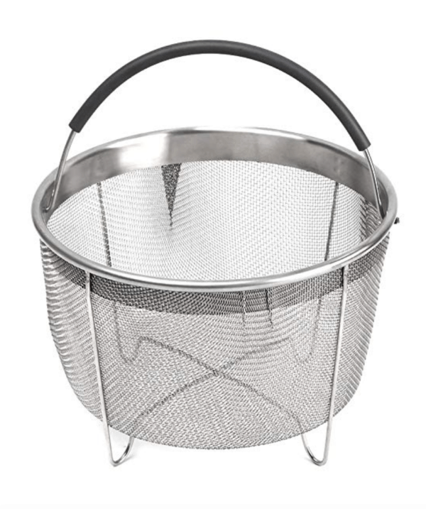 Stainless Steel Steamer Basket with Handle for Instant Pot