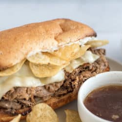 The Ultimate Instant Pot French Dip Sandwich