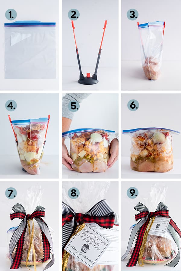Freezer Meal Gift Idea with Free Printables