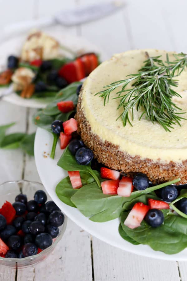Instant Pot Blue Cheese Cheesecake