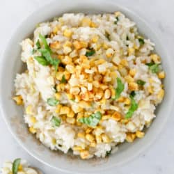 Instant Pot Sweet Corn Risotto