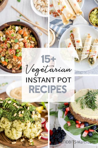 Instant Pot Vegetarian Recipes | TIDBITS Marci