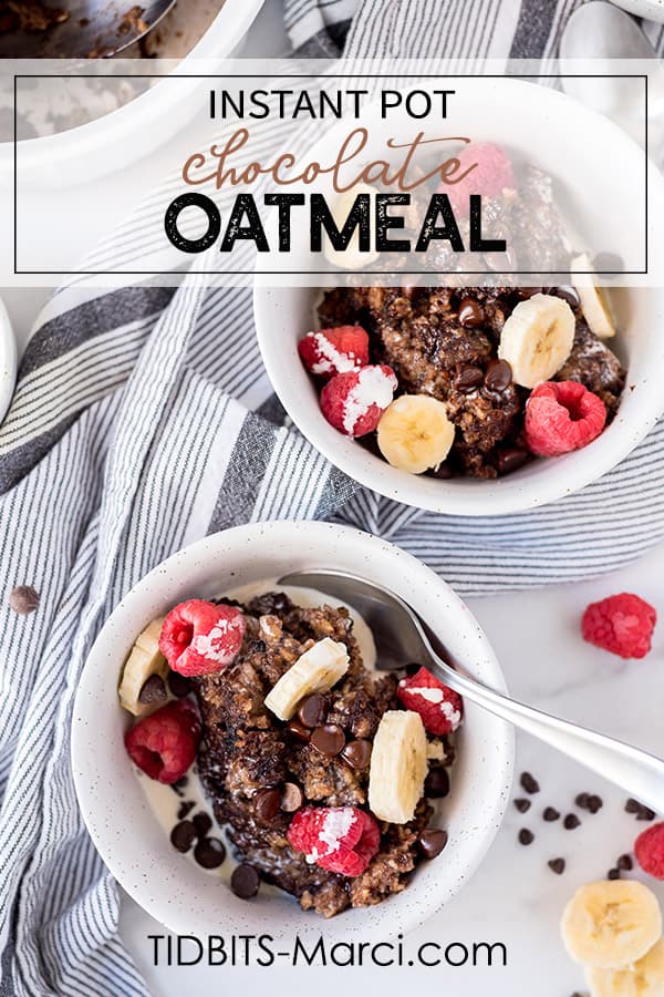 Instant Pot Chocolate Oatmeal Healthy! InstaFresh Meals