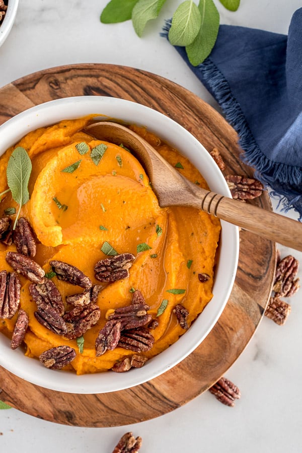 Savory Sweet Potato Mash - Inspired Fresh Life