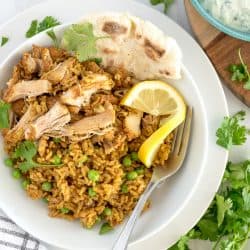 Tandoori Chicken and Rice | Instant Pot Recipe