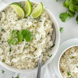 Cilantro Lime Rice | Instant Pot Recipe